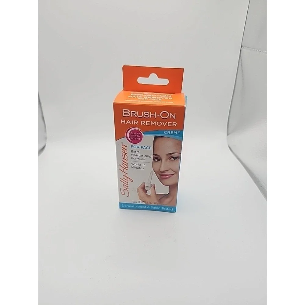 NEW Sally Hansen Creme Hair Remover Kit for Face 1.7 oz